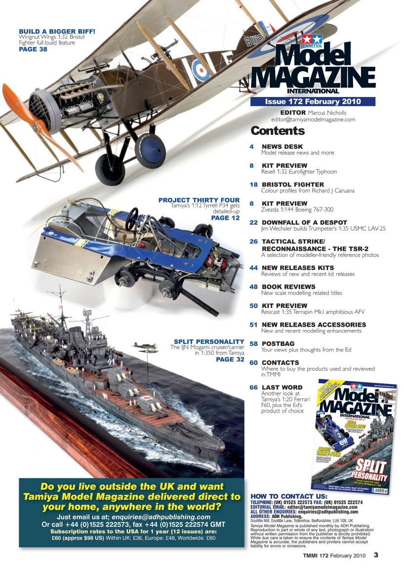 Tamiya Model Magazine 172 (2010-02)